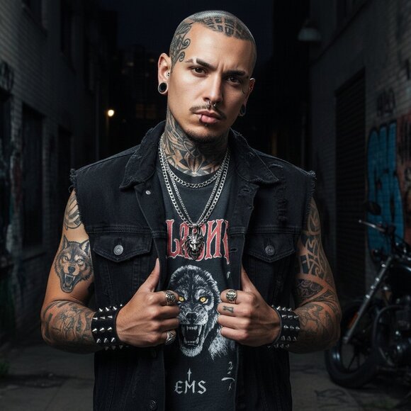 Believe by Brilliance Men’s Silver Lion Head Pendant Necklace 24” NWT - Picture 8 of 8